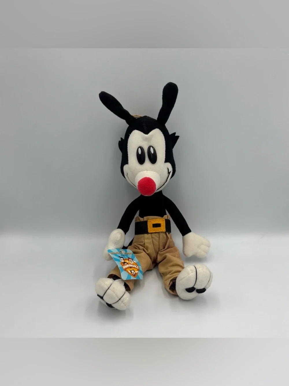 RARE Vintage Animaniacs Yakko Plush 1994 Warner Bros Ace Stuffed Animal Toy - Picture 1 of 6